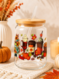Cozy Autumn  Glass  Cup sea
