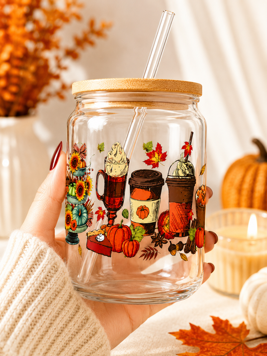 Cozy Autumn fall cup